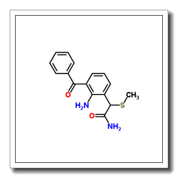 2-Amino-3-Benzoyl-Alpha-(Methylthio)Benzeneacetamide CAS 78281-61-5