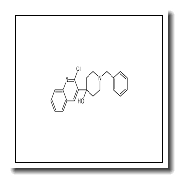 1-benzyl-4-(2-chloroquinolin-3-yl)piperidin-4-ol