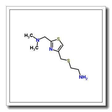 2-(二甲氨基甲基)-4-(2-氨乙基硫甲基)噻唑