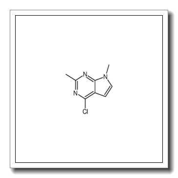4-chloro-2,7-dimethyl-7H-pyrrolo[2,3-d]pyrimidine