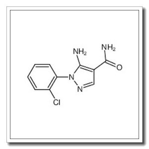 5-amino-1-(2-chloro-phenyl)-1H-pyrazole-4-carboxylic acid amide