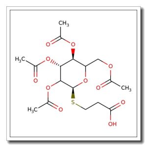3-[(2,3,4,6-Tetra-O-acetyl-b-D-galactopyranosyl)thio]-propanoic acid