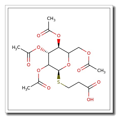 3-[(2,3,4,6-Tetra-O-acetyl-b-D-galactopyranosyl)thio]-propanoic acid