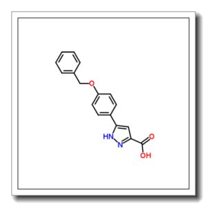 5-(4-苄氧基苯基)-1H-吡唑-3-羧酸