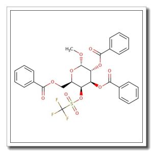 Methyl 2,3,6-tri-O-benzoyl-4-O-trifluoromethanesulfonyl-a-D-galactopyranoside