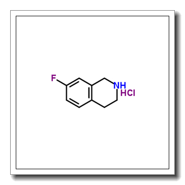 7-Fluoro-1,2,3,4-tetrahydroisoquinoline hydrochloride CAS 799274-06-9