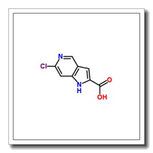 6-氯-1H-吡咯并[3,2-C]吡啶-2-甲酸