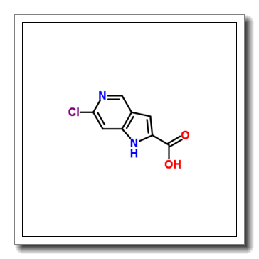 6-Chloro-1H-pyrrolo[3,2-c]pyridine-2-carboxylic acid CAS 800401-54-1