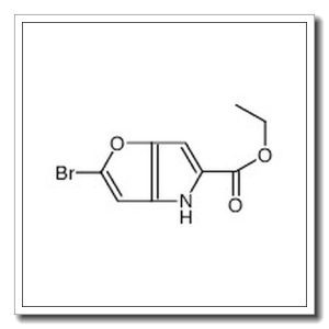 ethyl 2-bromo-4H-furo[3,2-b]pyrrole-5-carboxylate