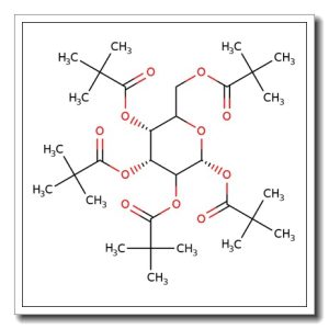 1,2,3,4,6-Penta-O-pivaloyl-b-D-glucopyranose