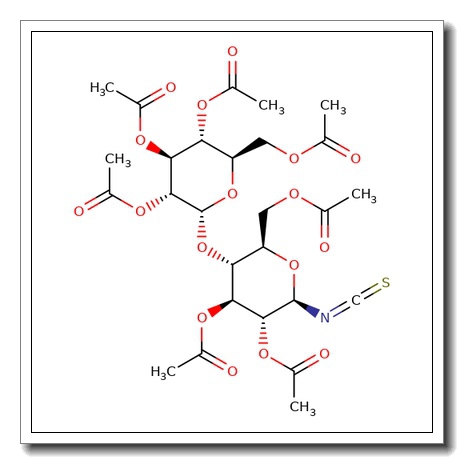 2,3,6,2′,3′,4′,6′-Hepta-O-acetyl-b-D-maltosyl isothiocyanate
