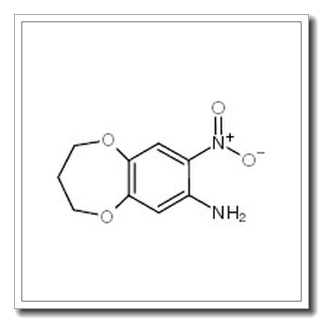 8-Nitro-3,4-dihydro-2H-1,5-benzodioxepin-7-amine CAS 81864-62-2 