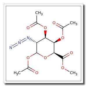 2-Azido-1,3,4-tri-O-acetyl-2-deoxy-D-galacturonide methyl ester