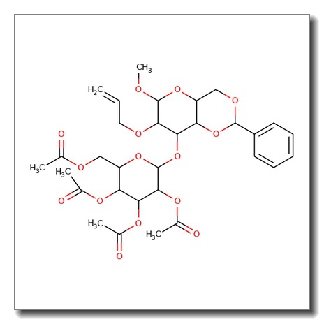Methyl 2-O-allyl-4,6-O-benzylidene-3-O-(2',3',4',6'-tetra-O-acetyl-a-D-mannopyranosyl)-a-D-mannopyranoside CAS 82185-93-1