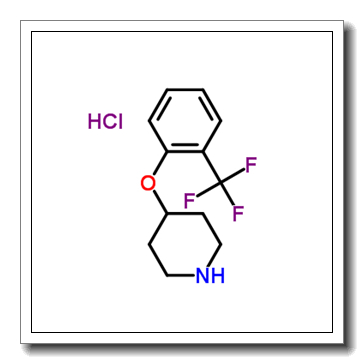 4-[2-(trifluoromethyl)phenoxy]piperidine,hydrochloride CAS 823782-74-7