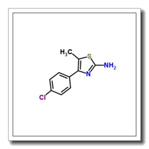 4-(4-氯苯基)-5-甲基噻唑-2-胺