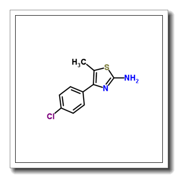 4-(4-chlorophenyl)-5-methyl-1,3-thiazol-2-amine CAS 82632-77-7