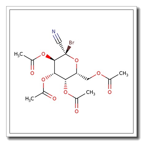 2,3,4,6-Tetra-O-acetyl-1-bromo-1-deoxy-b-D-galactopyranosyl cyanide CAS 83497-42-1