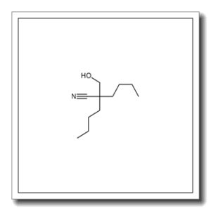 2-Butyl-2-(hydroxymethyl)hexanenitrile