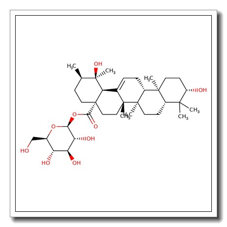 Pomolic acid 28-O-b-D-glucopyranosyl ester