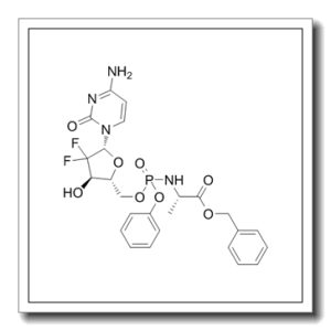 N-(2′-脱氧-2′,2′-二氟-P-苯基-5′-胞苷酰)-L-丙氨酸苄酯