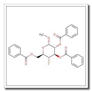 Methyl 2,3,6-tri-O-benzoyl-4-deoxy-4-fluoro-a-D-glucopyranoside