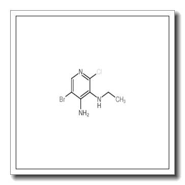 5-bromo-2-chloro-3-N-ethylpyridine-3,4-diamine CAS 842144-03-0
