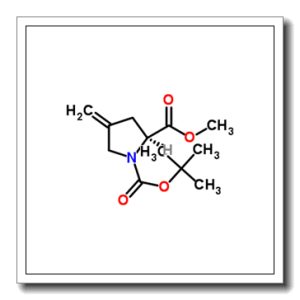 (S)-1-(叔丁氧基羰基)-2-甲基-4-亚甲基吡咯烷-2-羧酸