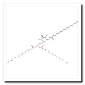 1,2-Dipalmitoyl-3-(N-palmitoyl-6′-amino-6′-deoxy-a-D-glucosyl)-sn-glycerol
