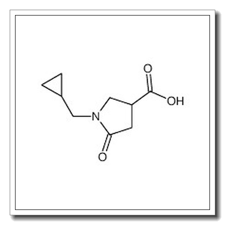 1-(环丙甲基)-5-氧代吡咯烷-3-甲酸