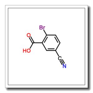 2-溴-5-氰基苯甲酸