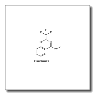 5-Methanesulfonyl-2-((S)-2,2,2-trifluoro-1-methyl-ethoxy)-benzoic acid methyl ester