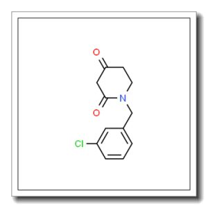1-(3-chlorobenzyl)piperidine-2,4-dione