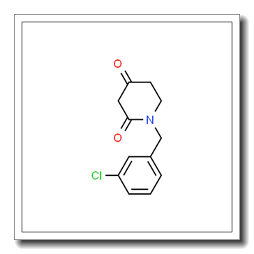1-(3-chlorobenzyl)piperidine-2,4-dione