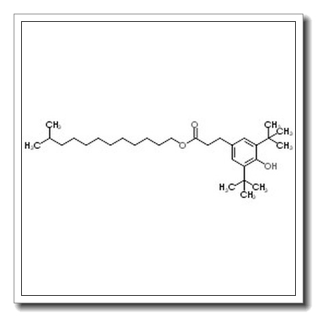 11-Methyldodecyl 3-[4-hydroxy-3,5-bis(2-methyl-2-propanyl)phenyl]propanoate