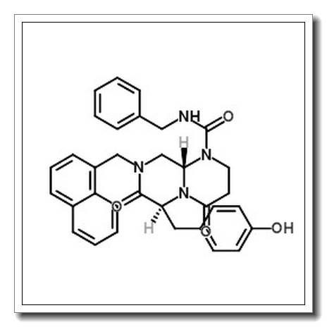 (6S,9aS)-N-Benzyl-6-(4-hydroxybenzyl)-8-(1-naphthylmethyl)-4,7-di oxohexahydro-2H-pyrazino[1,2-a]pyrimidine-1(6H)-carboxamide CAS 847591-62-2 
