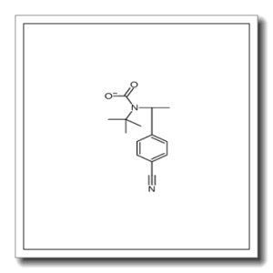N-tert-butyl-N-[(1S)-1-(4-cyanophenyl)ethyl]carbamate