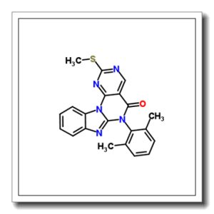 6-(2,6-Dimethylphenyl)-2-(methylsulfanyl)pyrimido[5′,4′:5,6]pyrimido[1,2-a]benzimidazol-5(6H)-one