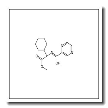 methyl (2S)-2-cyclohexyl-2-(pyrazine-2-carbonylamino)acetate CAS 848777-29-7