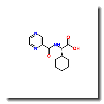 (S)-2-环己基-2-(吡嗪-2-羧酰胺)乙酸
