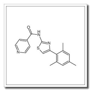 N-[4-(2,4,6-三甲基苯基)-2-噻唑]-4-吡啶羧酰胺