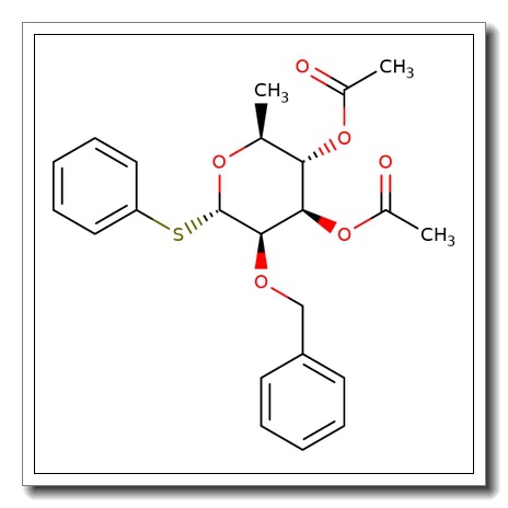 Phenyl 3,4-di-O-acetyl-2-O-benzyl-a-L-thiorhamnopyranoside CAS 849938-20-1