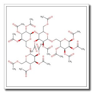 6-a-D-Glucopyranosylmaltotriose tetradecaacetate