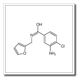 3-氨基-4-氯-N-(2-呋喃基甲基)苯甲酰胺