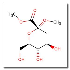 Methyl (methyl 3-deoxy-D-arabino-hept-2-ulopyranosid)onate