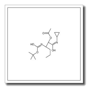 [(3S)-1-(cyclopropylamino)-3-[(2-methylpropan-2-yl)oxycarbonylamino]-1-oxohexan-2-yl] acetate