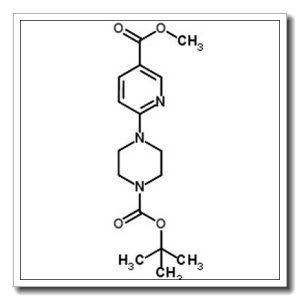 2-Methyl-2-propanyl 4-[5-(methoxycarbonyl)-2-pyridinyl]-1-piperazinecarboxylate