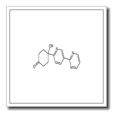 4-hydroxy-4-(5-pyrimidin-2-ylpyridin-2-yl)cyclohexanone