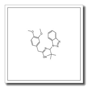 N-[1-(1H-Benzotriazol-1-yl)-2,2-dimethylpropyl]-2-(3,4-dimethoxyp henyl)acetamide