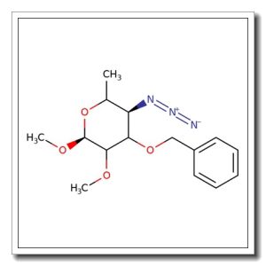 Methyl 4-azido-3-O-benzyl-4,6-dideoxy-2-O-methyl-a-D-glucopyranoside